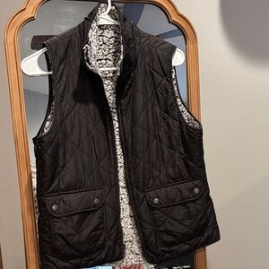 Dry Goods Black Quilted Vest